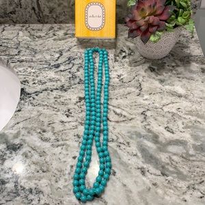 Long beaded necklace